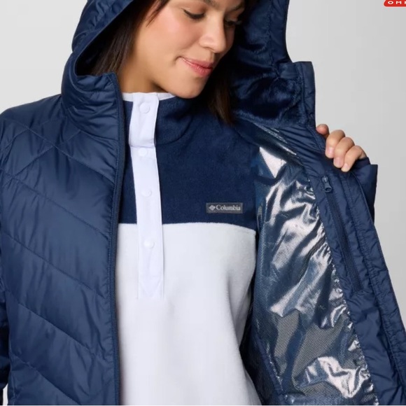 Women's Heavenly Long Hooded Winter Jacket (small) - Picture 2 of 9